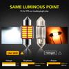 2/4/10/20 PCS C10W C5W LED Bulbs CANBUS Festoon 31/36/39/41MM 12V 6500K White 200LM Car Interior Dome Trunk Linse Plate Lights