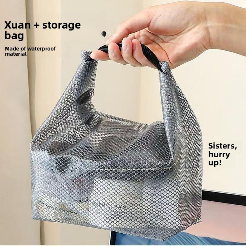 Wasserdichte Aufbewahrungstasche, Fitnesskleidung, Schwimmbad, Große Kapazität mit Kordelzug, Outdoor-Kulturbeutel für Damen und Herren