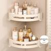Mr. Tiger No-Drill Wall-Mounted Bathroom Corner Shelf