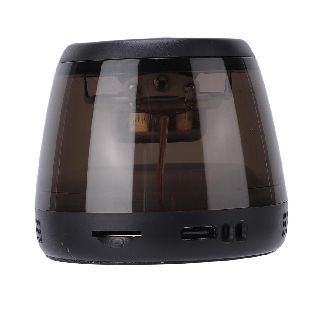 Magnetisch   S     5.3 St eo Sound Tragbarer Drahtloser S   mit RBG-Licht für Outdoor-Party Zuhause Reise Schwarz