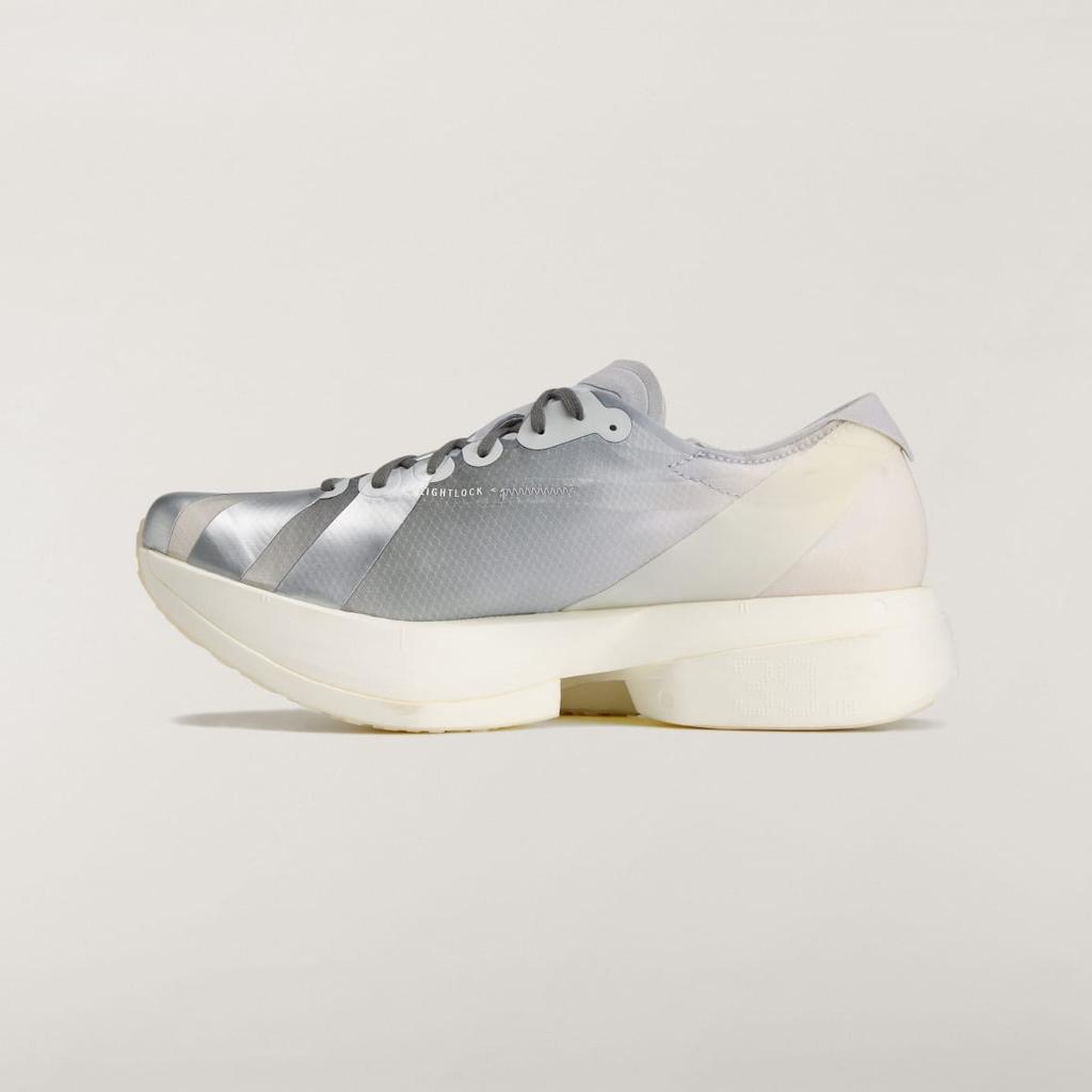 adidas Y-3 ADIOS PRO 4 KZ9045 Unisex Y-3 Sneakers Chalk White / Silver Metallic / Light Solid Grey