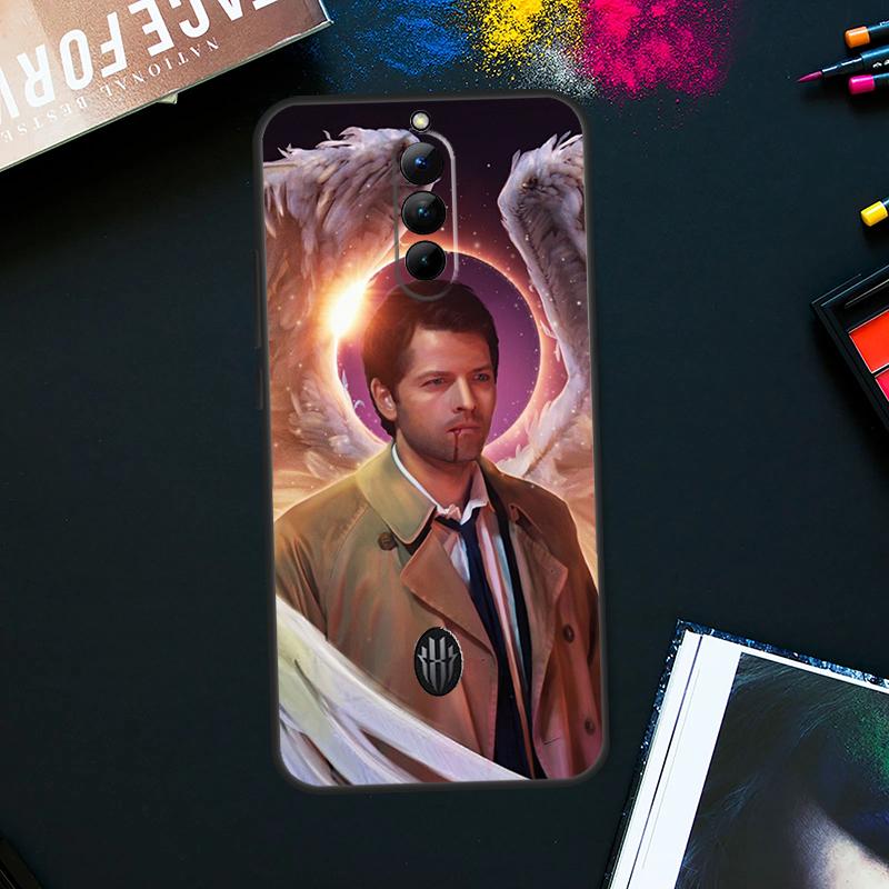 Angel Castiel Supernatural Case For ZTE Nubia Red Magic 9 8 8S Pro Plus RedMagic 6S 7S Pro 6 7 Pro 5S 6R 5G Back Cover