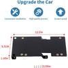 For Bronco Rear License Plate Frame Holder Mount for Bronco 2021+ Black License Plate Bracket Accessories