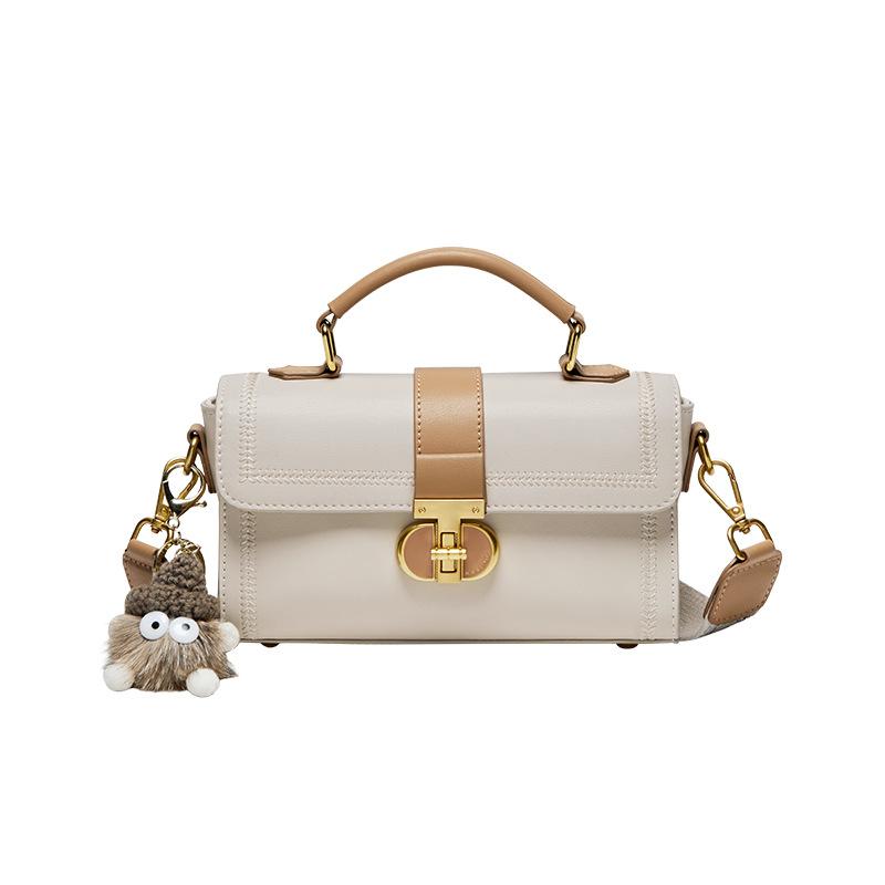 Mrs. Qiao Bag 2025 New Crossbody Bag Women's Bag Autumn Winter Genuine Leather 520 Gift for Girlfriend Super Popular Small Handbag