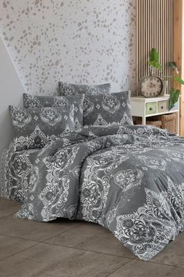 Piyare Bettwäsche-Set, 3-teilig, Bettbezug 160 x 200, Laken 160 x 240, Kissenbezug, Einzelbett, selbstgemustert, Queen-Size-Bett. Täglicher Gebrauch