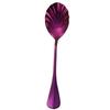 Shell Shape Stainless Steel Spoon with Long Handle Restaurant Dessert Spoon Ice Cream Scoops Kitchen Accessories  Tiny Spoon