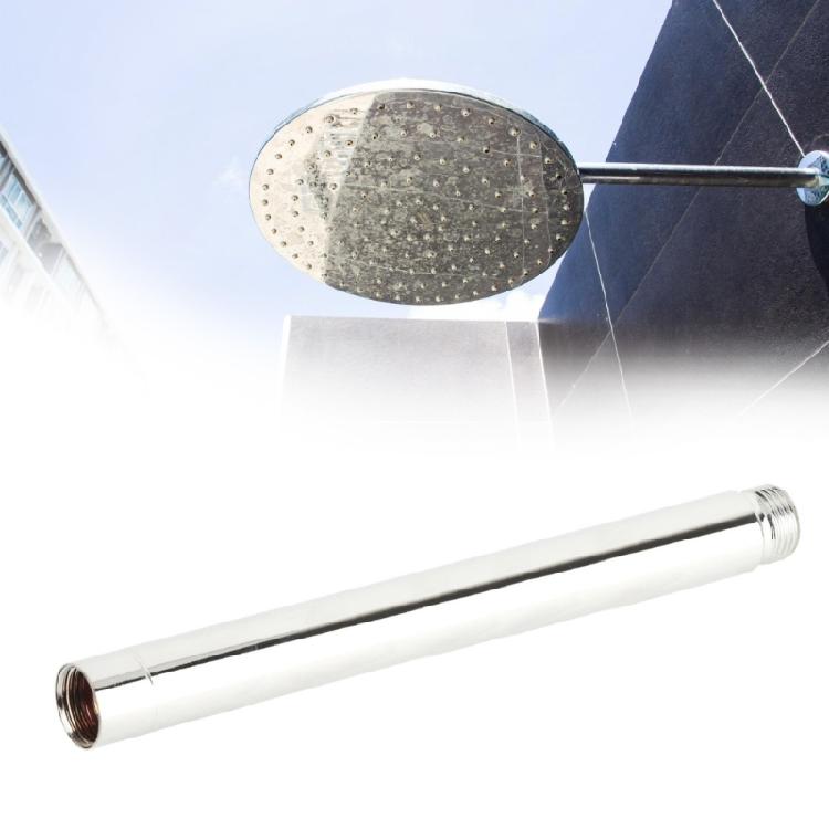 Bathroom Shower Pipe Extension Stainless Steels Shower Extension Round Tube Shower Head Faucet Accessories Enduring