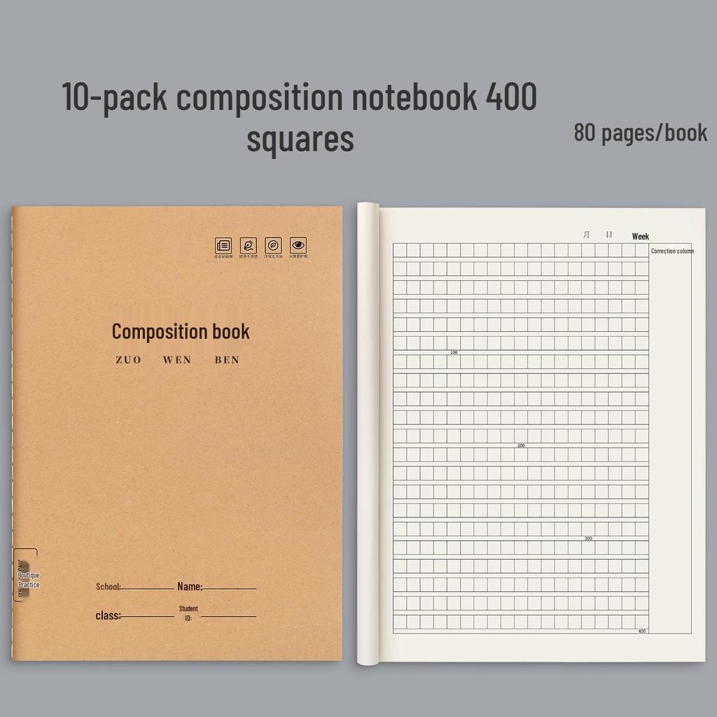 Quaderno Grande per le Classi 1-6: Quaderno di lavoro 300-400 Mesh, Volume 1