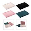 Vasso Organizer Portagioie in Velluto Impilabile per Cassetto Porta Anelli Espositore Porta Orecchini Braccialetti Collane