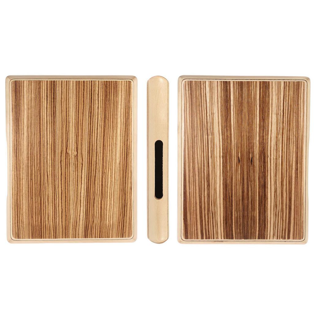 Compact Travel Cajon Flat Hand Drum Persussion Instrument  31.5 * 24.5 * 4.5cm