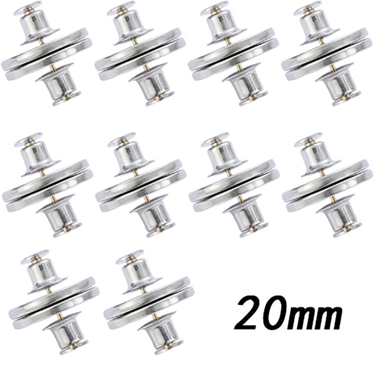 10Pair Curtain Magnetic Buckle Detachable Curtain Fixed Buckle Clip To Prevent Light Adjustment Screen Window Closing Magnetic Buckle