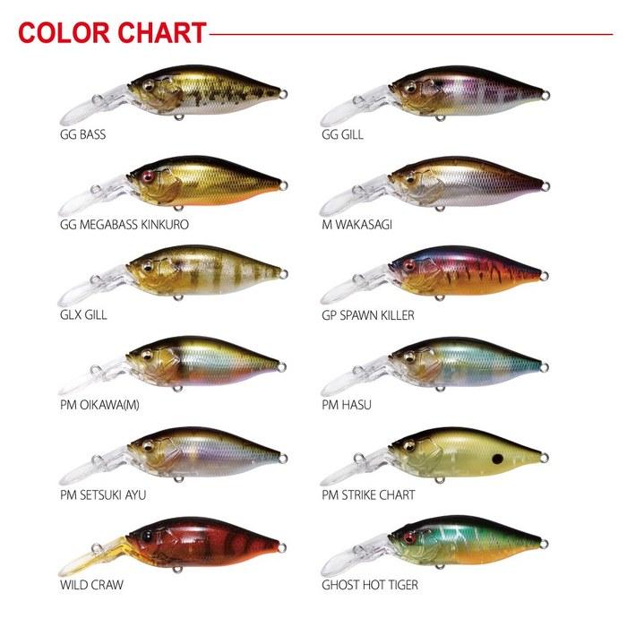 Megabass DEEP-X 100 LBO Wild Craw Red 59mm