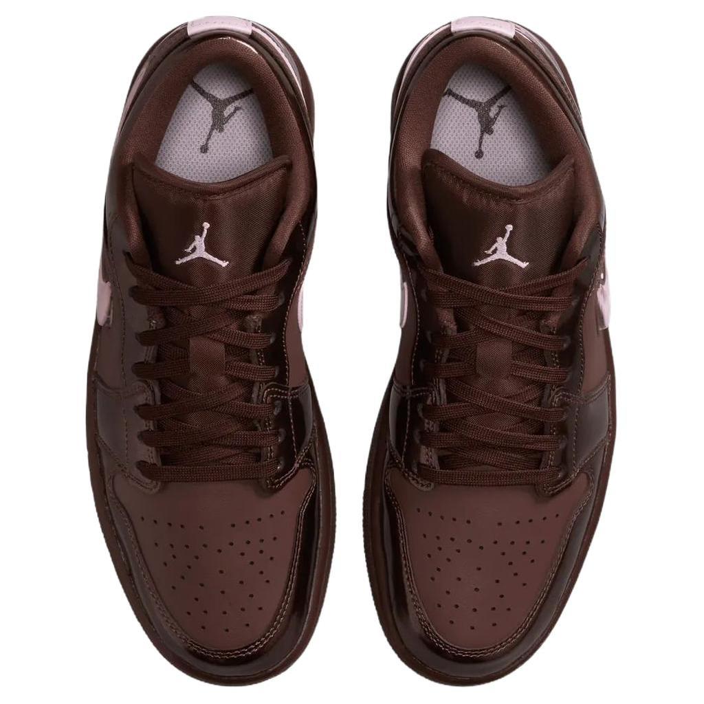 Air Jordan 1 Low Valentines Day - Chocolate 2026 Unisex Sneakers Braun Schokoladenbraun-Rosa-Schaumstoff IQ9787-262