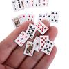 Accessories Miniature Dollhouse Mini Playing Cards Playing Poker Cards Miniature Games Poker