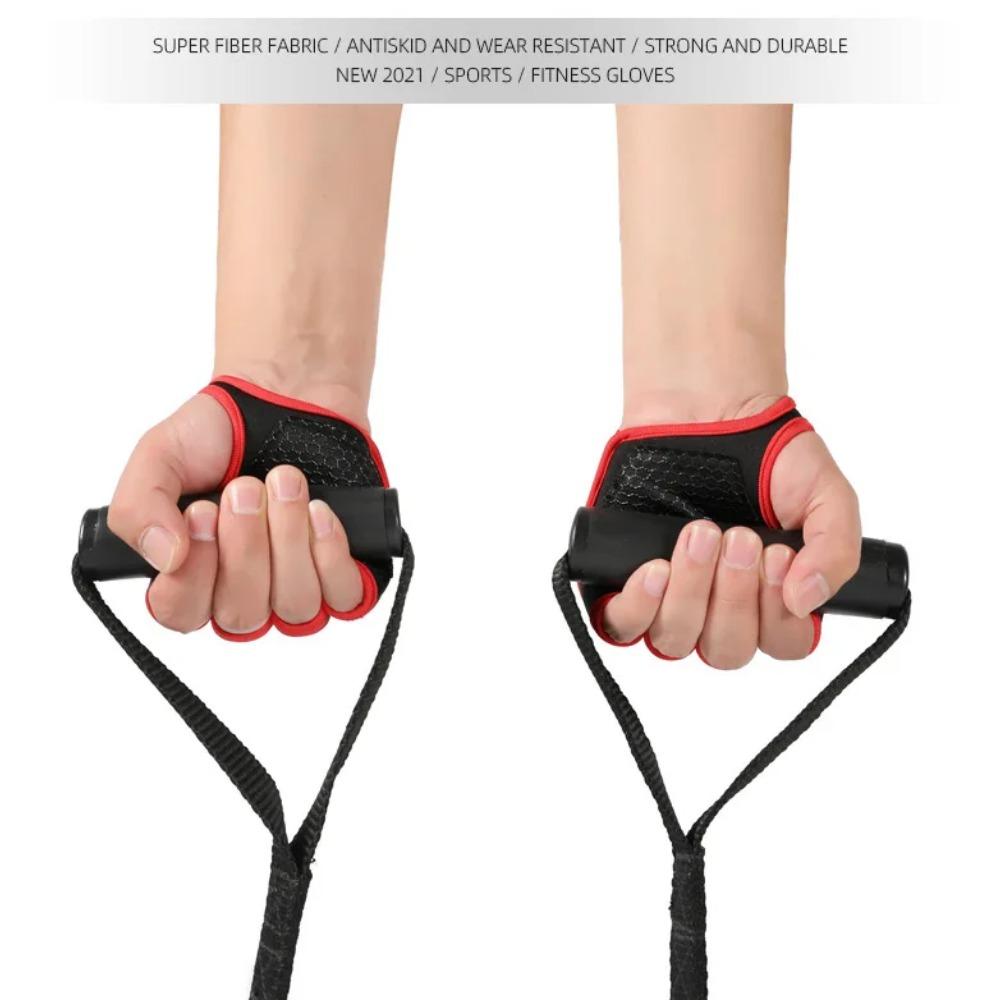 Training Sport Gloves for Men Women Workout Gloves Fitness Body Building Weightlifting Gym Hand Wrist Palm Protector Gloves