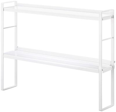 Tower Kitchen Rack for Behind by Yamazaki Stylish White Kitchen Rack for Storage Around Slim 60cm Gap 2-Tier Stovetops, Jitsugyo. Stovetops, Design,