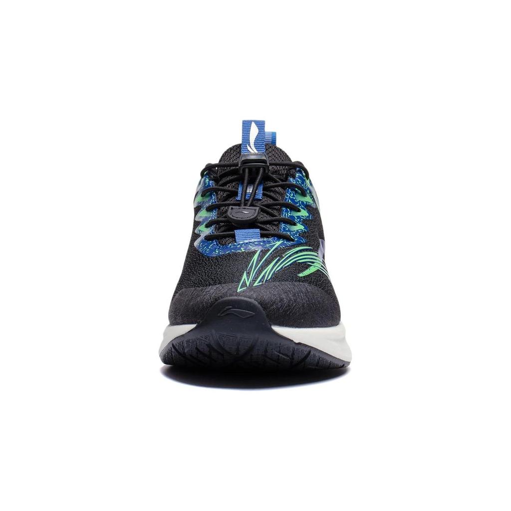 Li Ning Youth Battle Falcon Comfortable Versatile Durable Breathable Low-Top Running Shoes Kids Running Shoes Black YKFT004-7