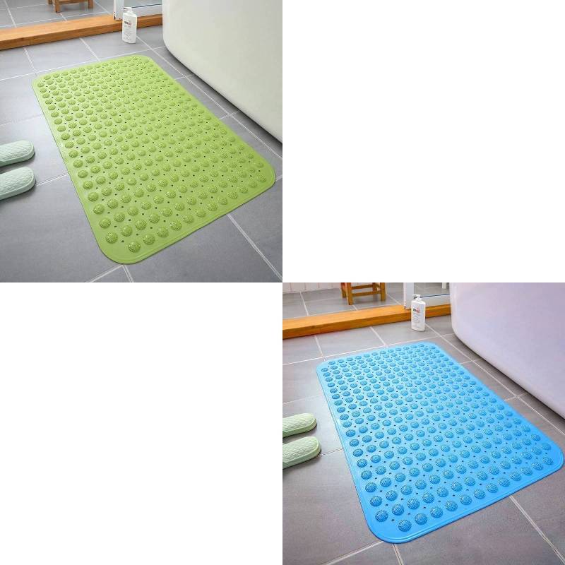 Moderní minimalistická koupelnová protiskluzová rohož z PVC s masážním designem pro bezpečné sprchování