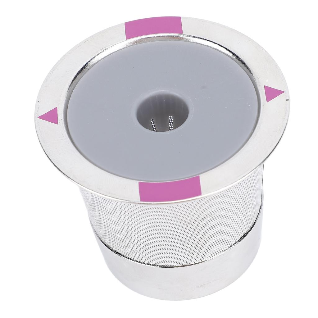 Reusable Coffee Capsule PP SUS Refillable Coffee Pod with Spoon Brush Accessories for Coffee Brewing