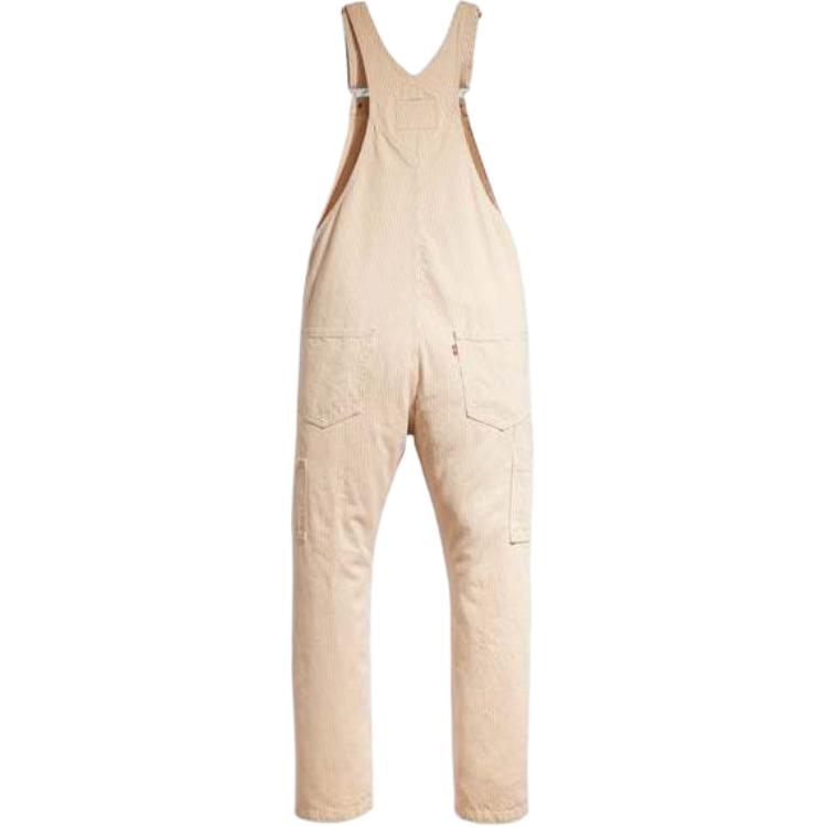 Levis Redtab™ Loose Comfortable Simple Multi-Pocket Overalls Men Overalls Beige 79107-0019
