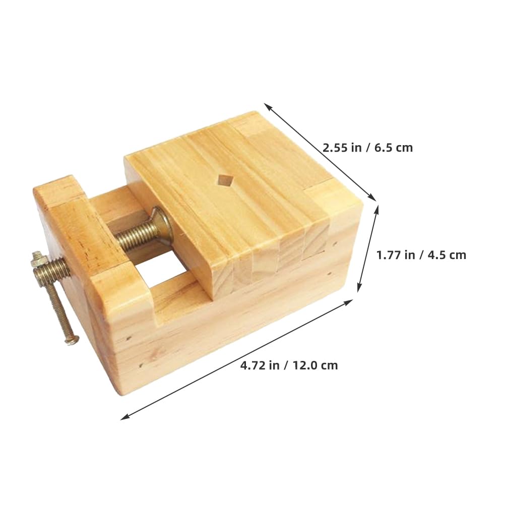 Operitacx Pine Stamp Carving Wood Carving Woodworking Hand Mini Professional Seal Vise Grip Stone Carving Woodworking Stamp Carving Engraving Wood