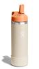 Kids Wide Mouth Stainless Steel Bottle, 18oz (532ml), Coconut Design, Insulated and Cold Water Bottle (Official Japanese Product)