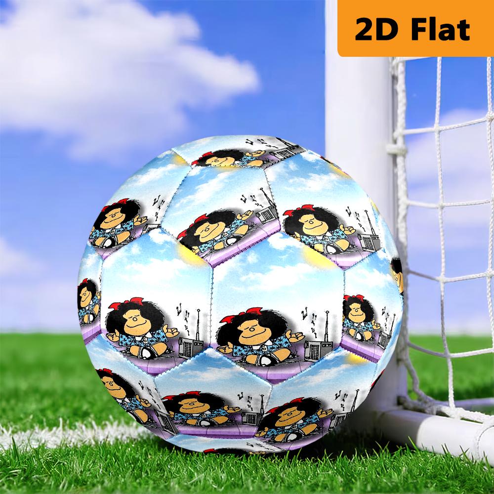 Mafalda'S Daydream Soccer Ball Suitable For Both Training And Competition High Elasticity