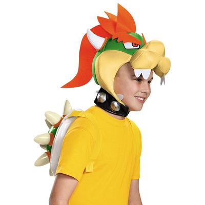 Super Mario Bowser Çocuk Seti Super Mario Bowser Çocuk Seti Cadılar Bayramı Noel Bros Bros Tek Beden