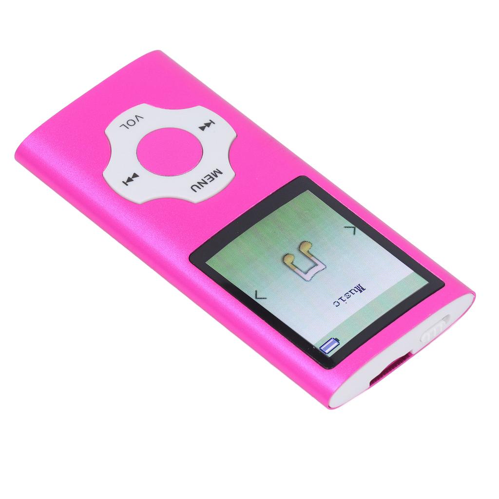 MP3 MP4 Music Player with 68GB Memory Card Support 128GB 1.8inch Digital Display E Book Reader Speaker HiFi Voice MP3