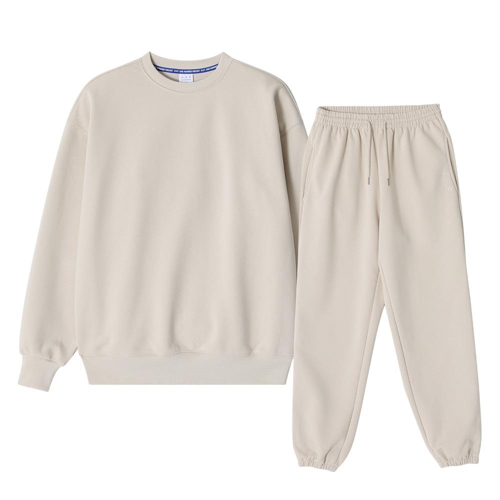 OHP Ohp Oversized Heavy Sweatshirt + Jogger Pants Set 5 Colors