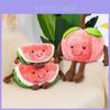 Cartoon Cherry Expression Plush Pillow Cute Fruit Stuffed Toy For All Ages 35cm 50cm 60cm