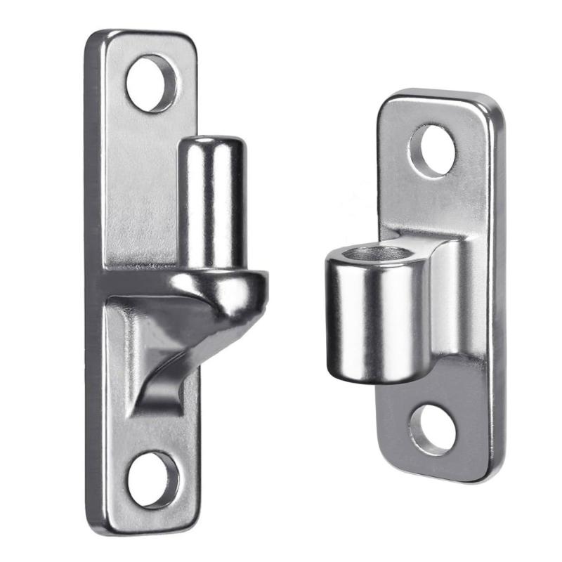 304 Steel Wall Mount Gate Hinges Heavy Duty Door Hings High Capacity Hinges Easy To Use for Farm Gate & Wooden Fence