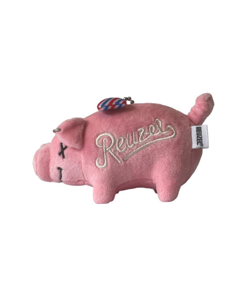 REUZEL Bizarre Pig Doll Keychain / Free Tarpaulin Bag + Hand Mirror