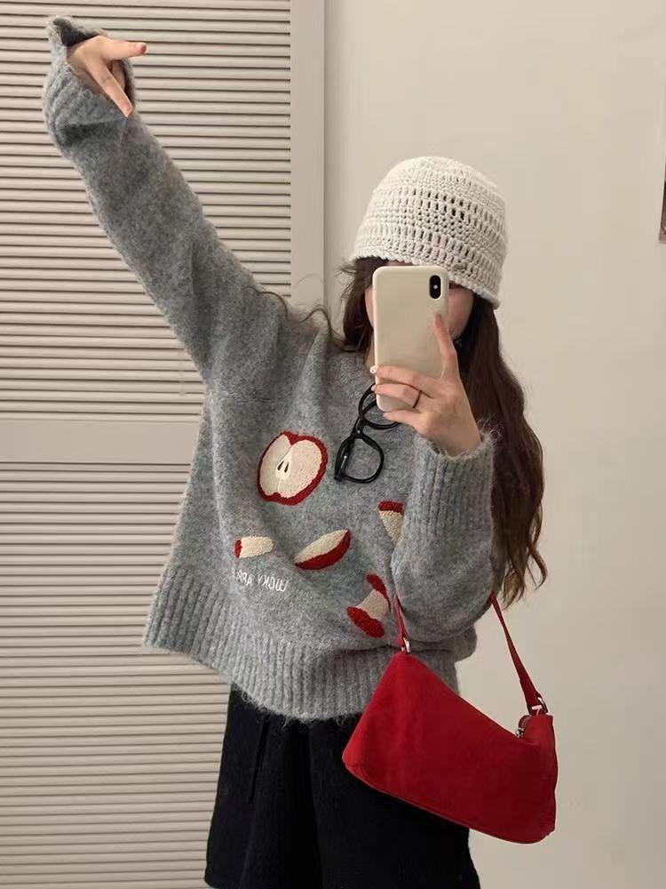 Lazy Chic Milky Soft Women's Sweater - Autumn/Winter Versatile Knitwear