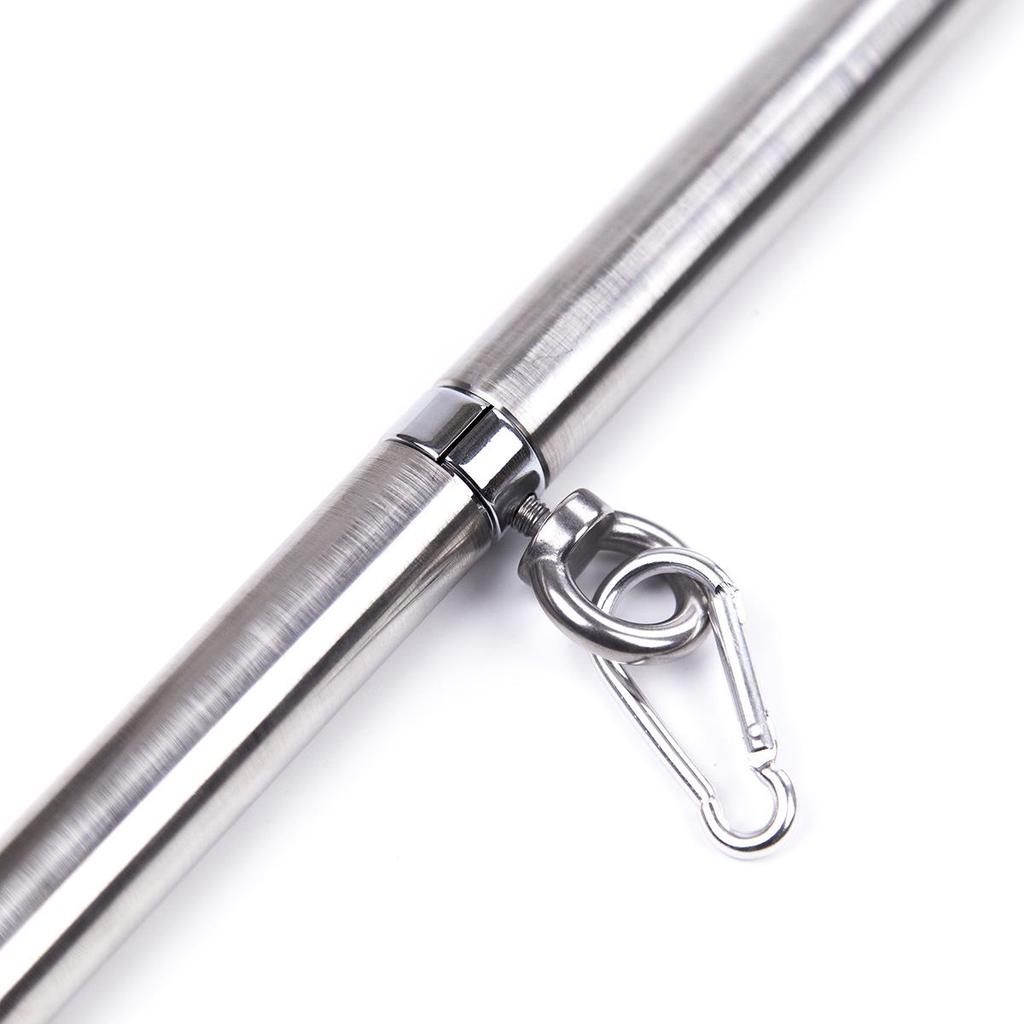 Adult Erotic Stainless Steel Restraint Tube with Detachable Hand & Foot Cuffs