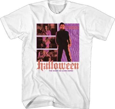Halloween 1970's Horror Movie Classic Movie Clip Scenes Men's T Shirt