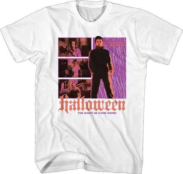 Halloween 1970 s Horror Movie Classic Movie Clip Scenes Men s T Shirt 4XL