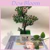 Artificial Peach Branch Plant Decor With Plastic Material For Home And Events