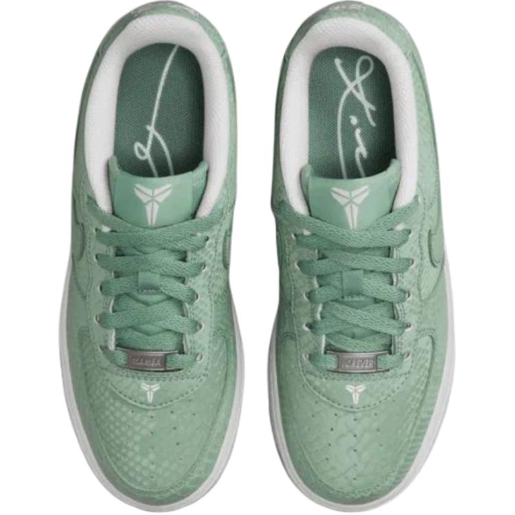 Nike × Kobe Bryant Air Force 1 Low Steam Green Confortabil Versatil Suport Top Jos Adidași Copii Adidași Copii IO4610-005