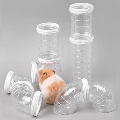 5,5 cm Dia hamster jucărie labirint DIY remodelat cușcă tuburi externe tunel set sport U țeavă hamster accesorii conducte consumabile