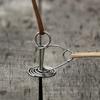 10pcs Spiral Tent Stakes, Heavy Duty Windproof Ground Pegs, Spring Steel Camping Screw Stakes for Tent Tarp Canopy