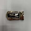 Men's Iron Automatic Belt Buckle with Logo