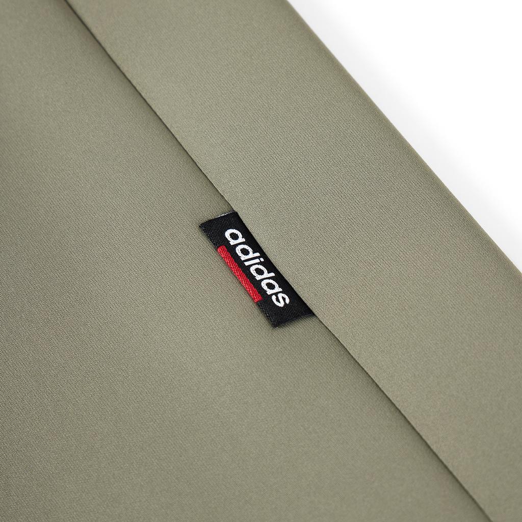 Adidas Comfortable Fashion Versatile Stand Collar Jacket Unisex Jacket Olive-Green JL9535