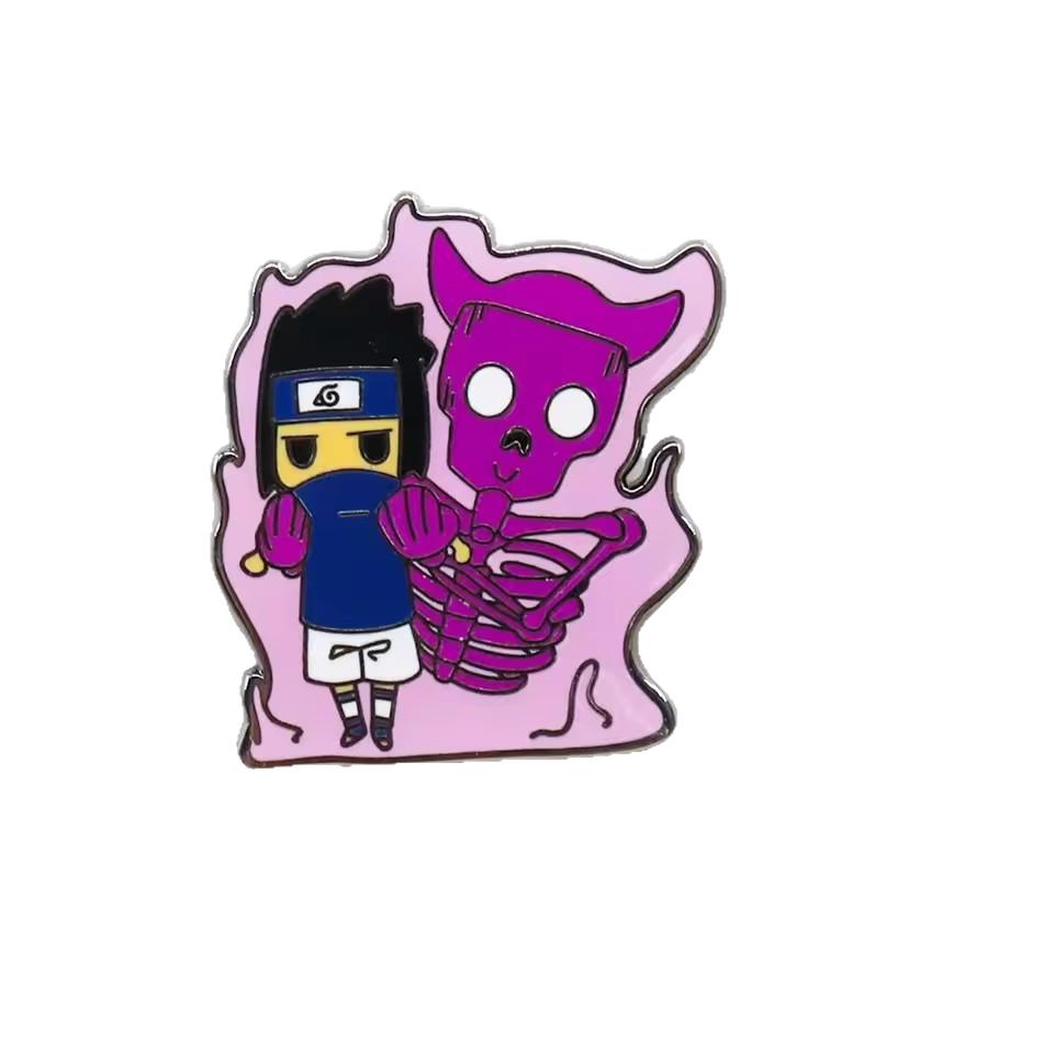 Anime Uzumaki Naruto Badges Brooches for Clothing Lapel Pins Enamel Pin Cute Women Brooch on Backpack Fashion Accessories