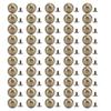 50sets Versatile 10mm Diameter Rivet Kit Heavy Duty DIY Projects Leather Rivets Sphere Rivet For Leather Crafts