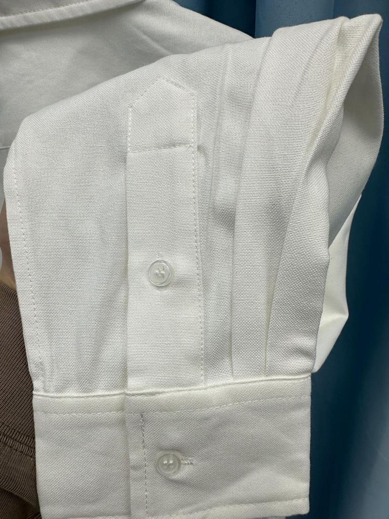 Premium Cotton Oxford Cloth Shirt with Horse Embroidery - Unisex Business Casual