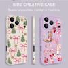 Colorful Bowknots Pattern Case For iPhone 17 Pro Max iPhone 16 15 14 13 Pro Max Magnetic For Magsafe Soft Silicone Phone Back Cover