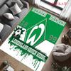 Werder Bremen Poster Teppich für Wohnzimmer Schlafzimmer Zuhause Sofadekoration, Kinderspiel Rutschfeste Bodenmatte