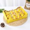 16Pcs/Set Simulation Easter Yellow Chicks Decoration Snow Man Flocking Easter Bunny Ornaments Mini Spring Cute Animal Decoration