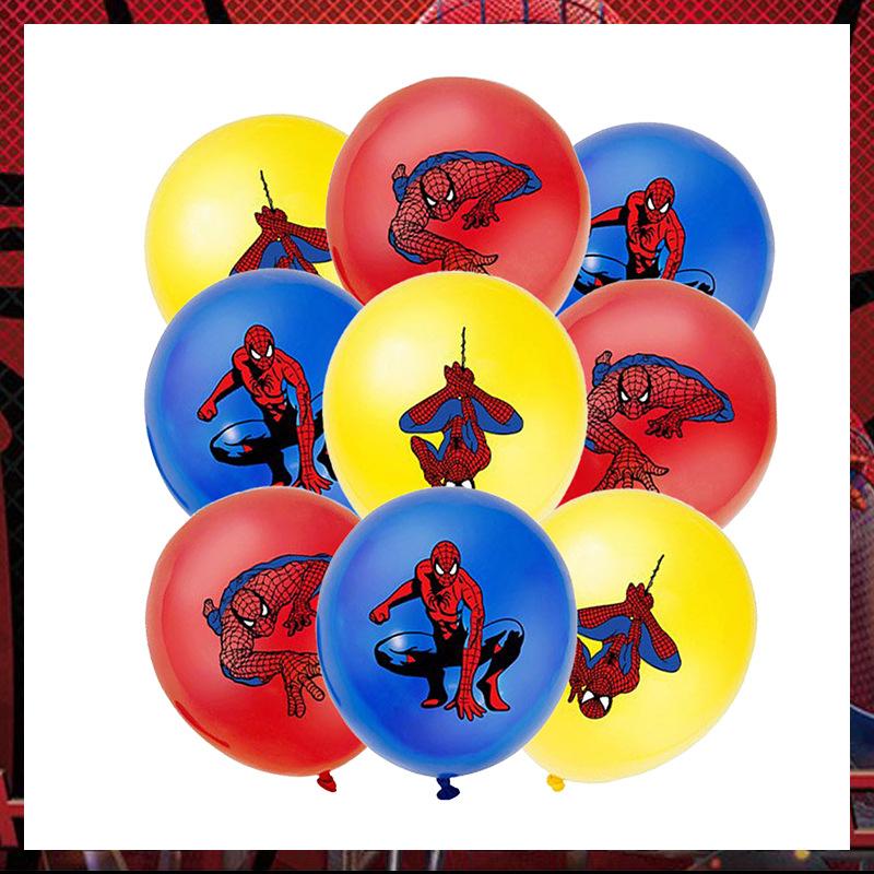 Birthday Superhero Party Tablecloth Balloon Cake Power Strip Background Cloth Set Party Decoration